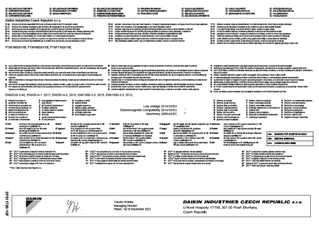FTXF-D_Safety Declaration of Conformity_3P511700-10F download